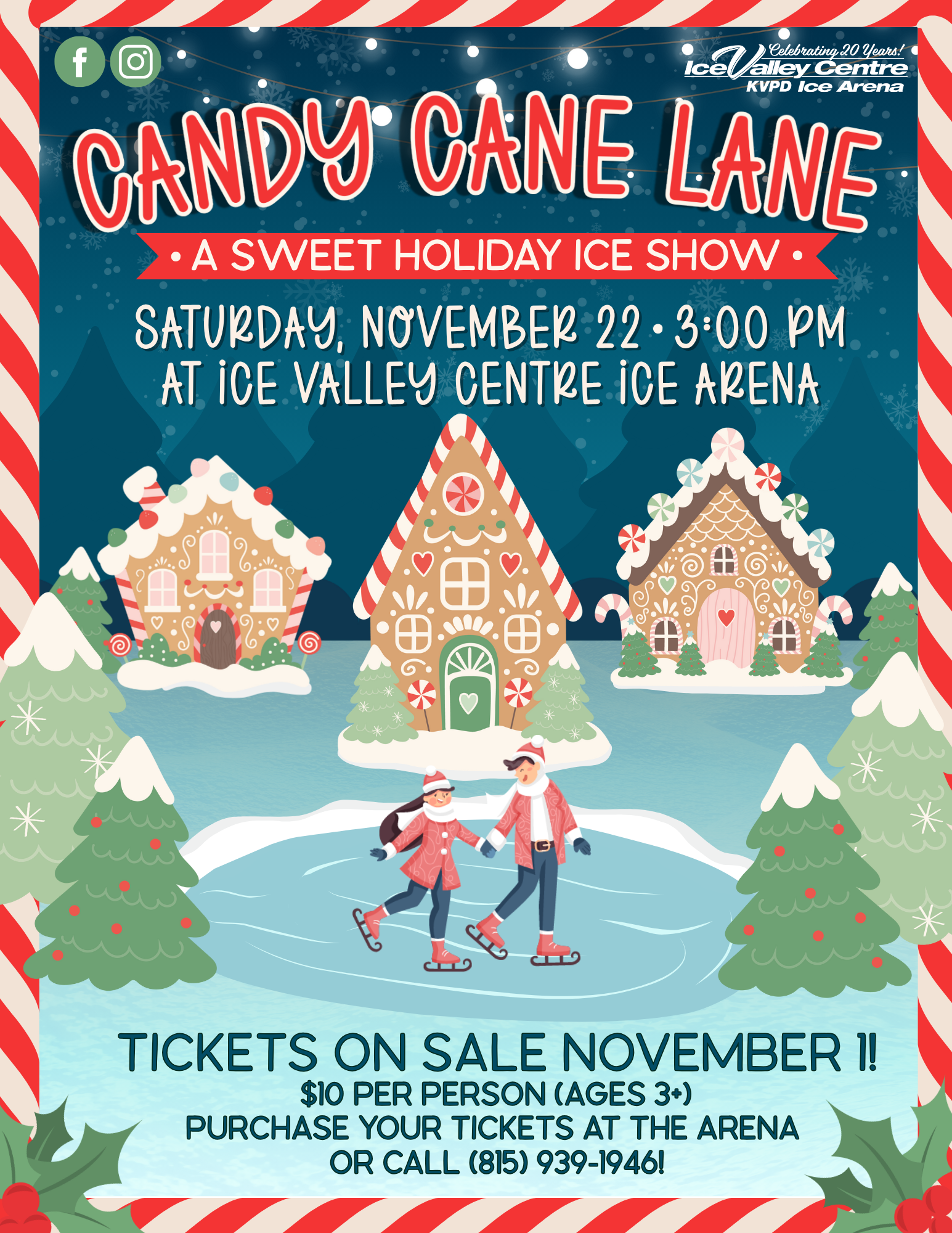 Candy Cane Lane: A Sweet Holiday Show - Nov 22, 2025 | Kankakee